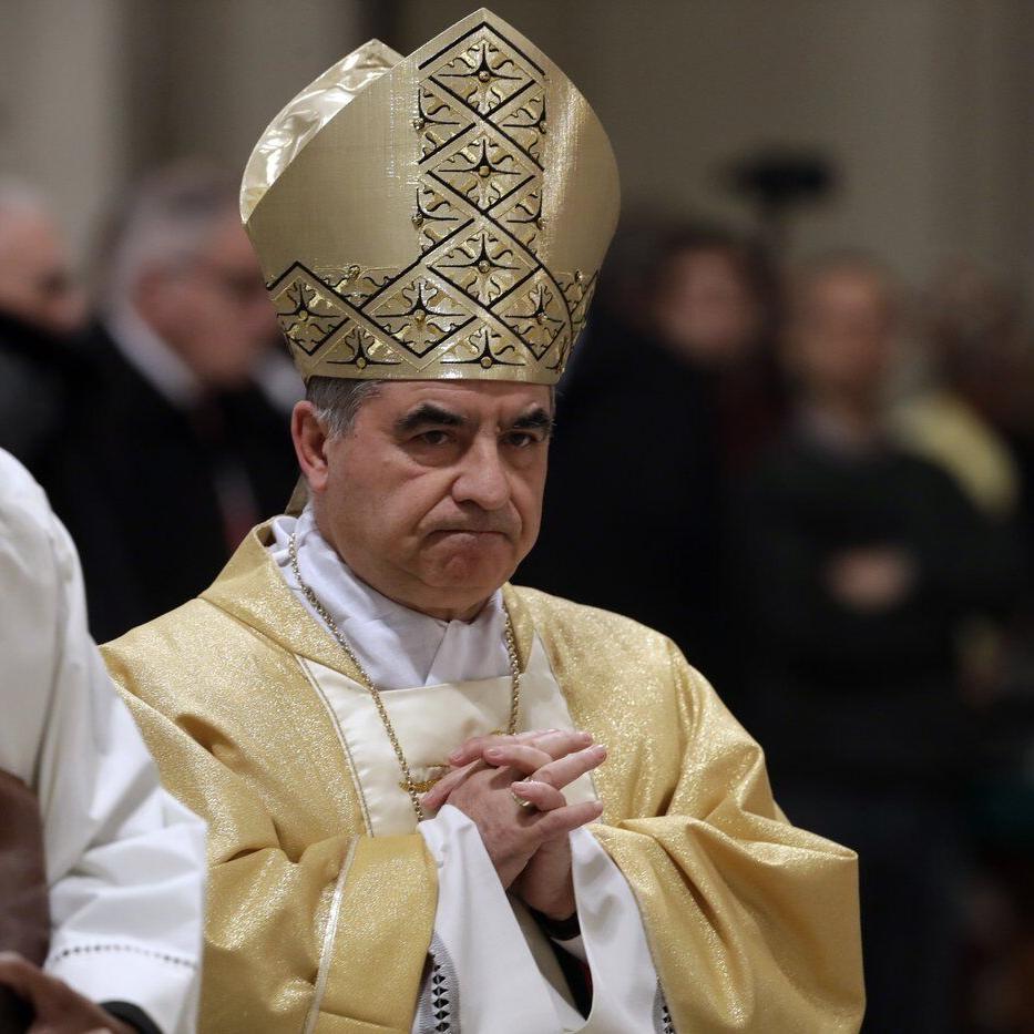 Disgraced Cardinal Becciu formally withdraws from participation in conclave to elect pope